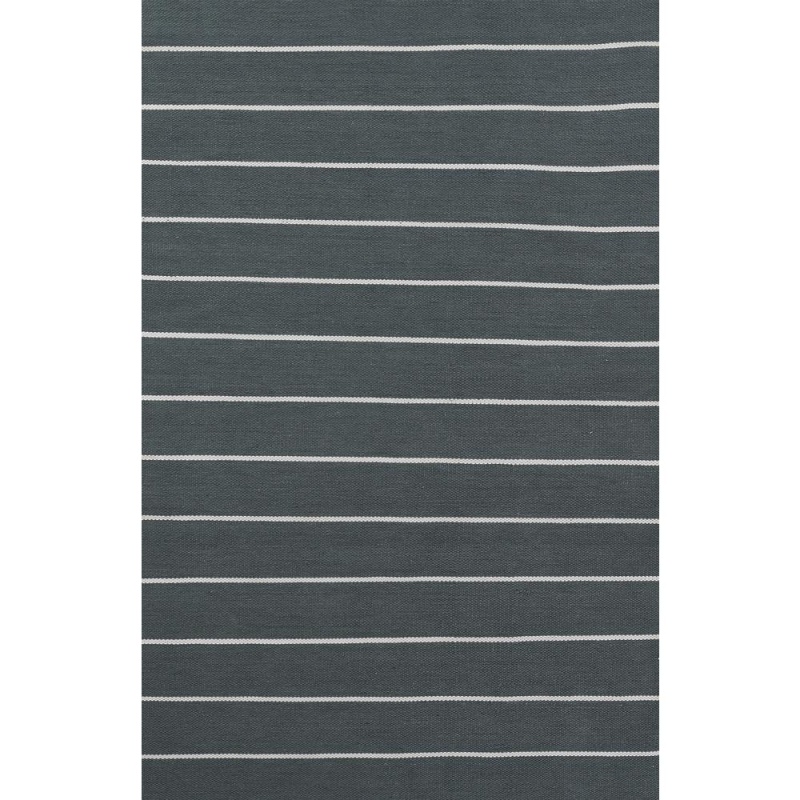 Contemporary Rectangle Area Rug, Slate, 2' X 3'
