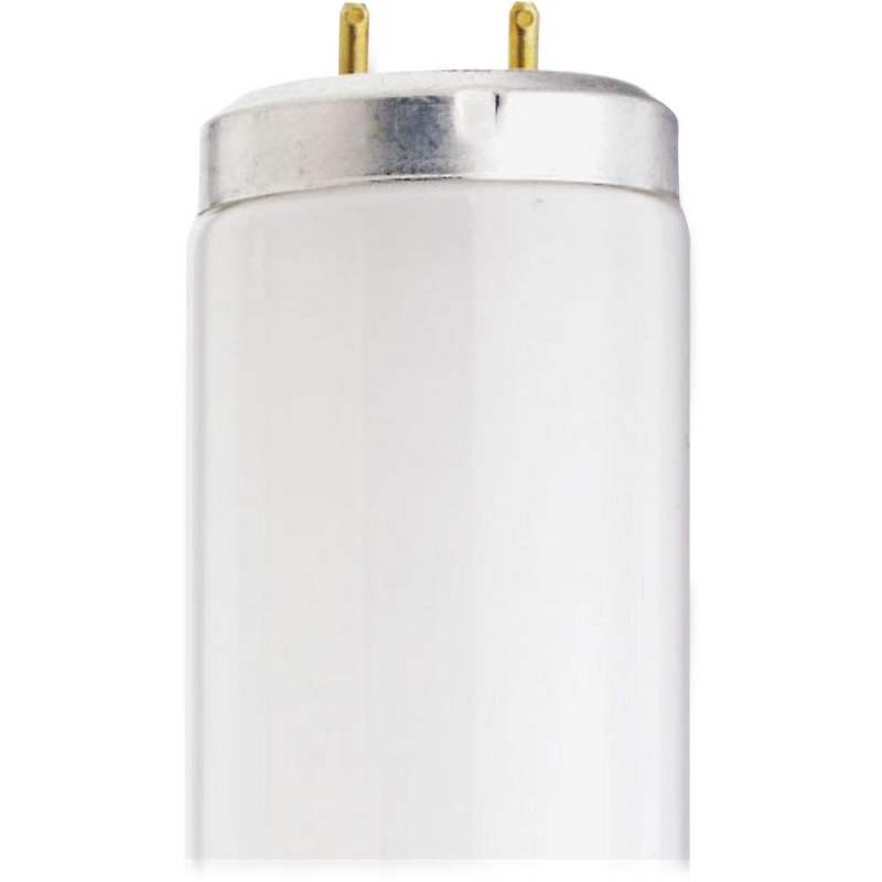 Satco T12 40W Fluorescent Tube Light Bulb - 40 W - 2550 Lm - T12 Size - White - Cool White Light Color - G13 Base - 24000 Hour - 6920.3°F (3826.8°C) Color Temperature - 90 Cri - 30 / Carton