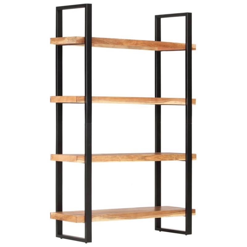 Vidaxl 4-Tier Bookcase 47.2"X15.7"X70.9" Solid Acacia Wood 1065