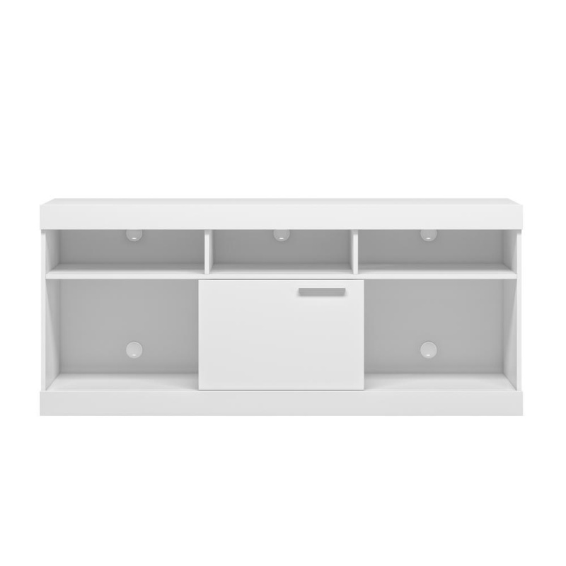 Techni Mobili Entertainment Stand For Tvs Up To 65", White