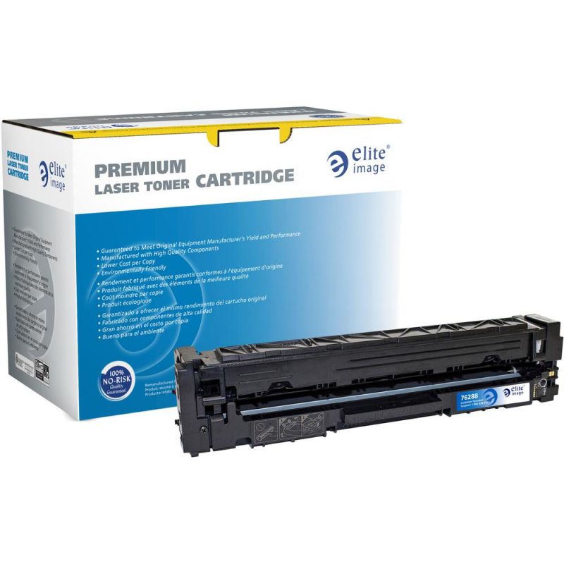 Elite Image Remanufactured Toner Cartridge - Alternative For Hp 201A (Cf401a) - Cyan - Laser - 1400 Pages - 1 Each
