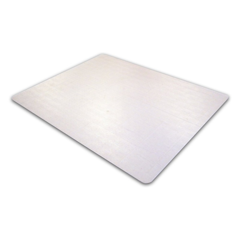 Cleartex Ultimat Rectangular Chair Mat, Polycarbonate, For Low & Medium Pile Carpets (Up To 1/2"), Size 47" X 30"