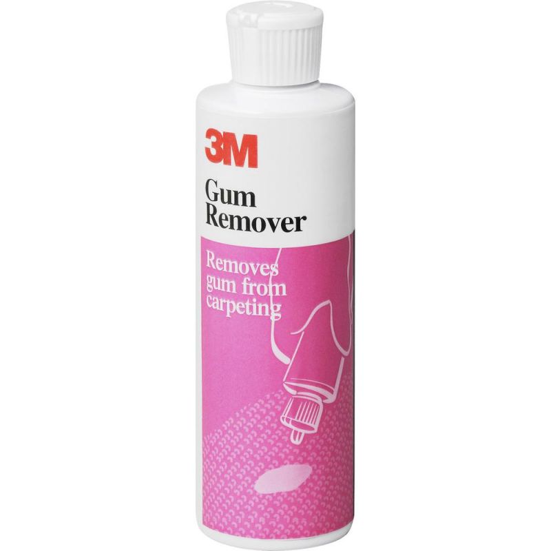 3M Gum Remover - Ready-To-Use Liquid - 8 Fl Oz (0.3 Quart) - 1 Each - Clear