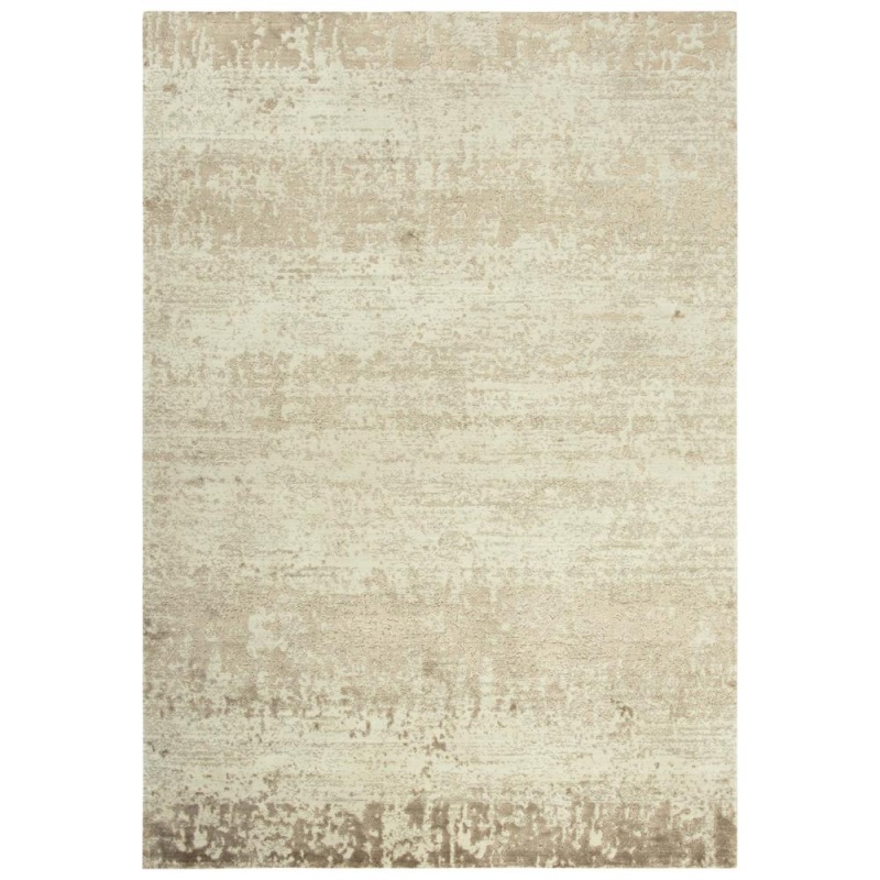 Hybrid Cut Pile Wool/ Tencel Rug, 9' x 12'