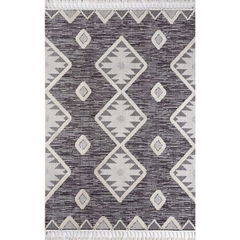 Odessa Area Rug, Charcoal, 3'11" X 5'11"
