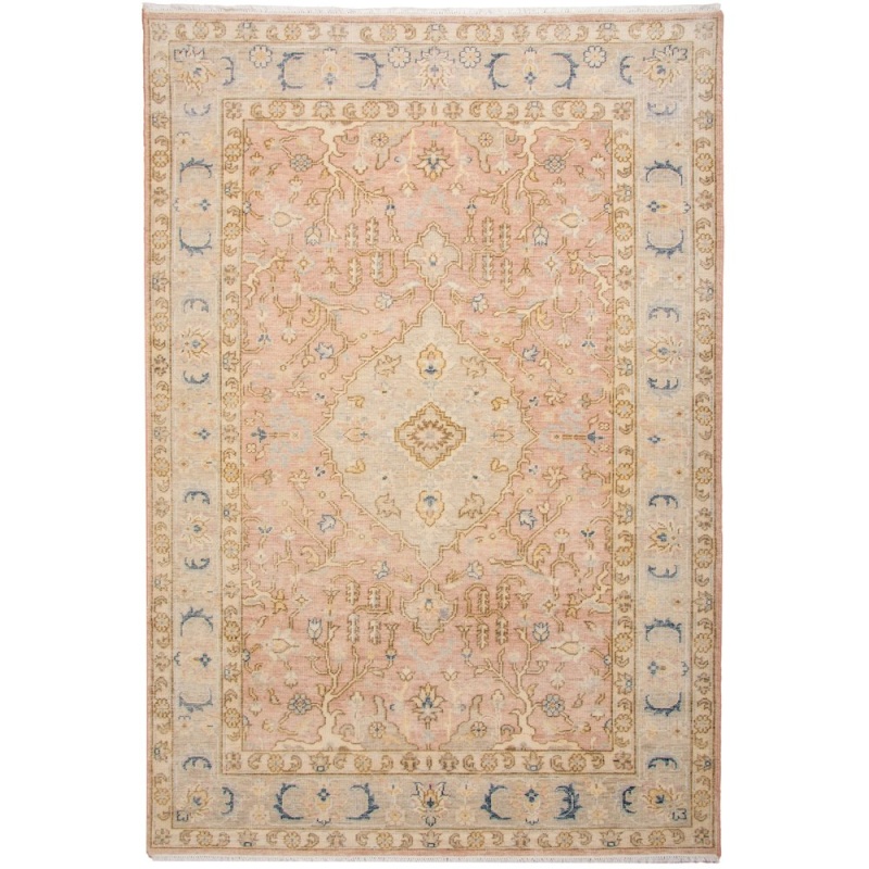 6' x 9' Cut Pile Hand Knotted Rug