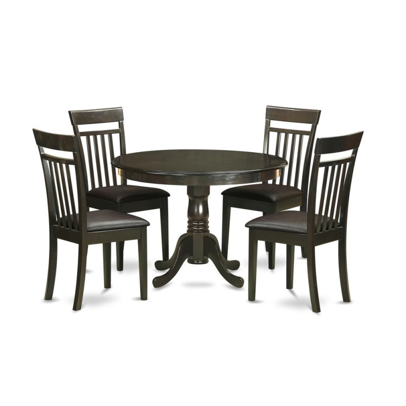 5 Pc Small Kitchen Table Set with 4 Chairs