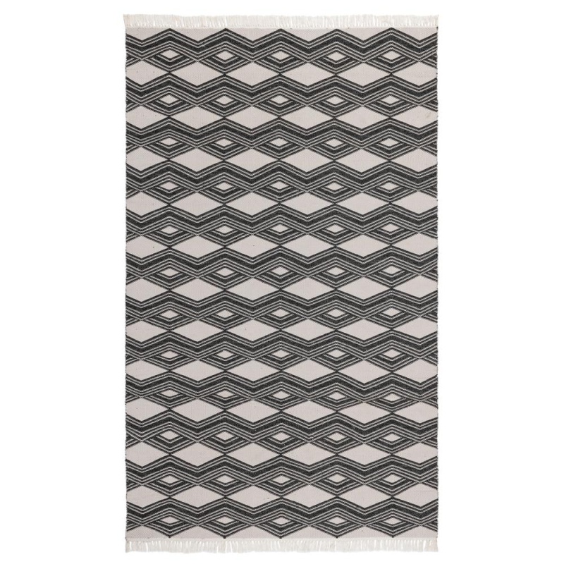 Saugatuck Indoor/Outdoor Charcoal Accent Rug By Kosas Home