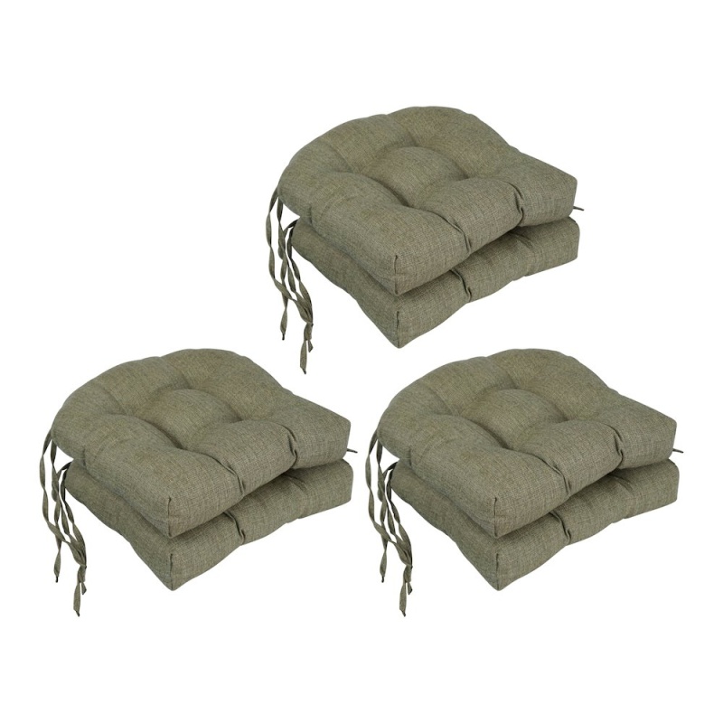 16-Inch Premium Olefin Tufted Outdoor Chair Cushions