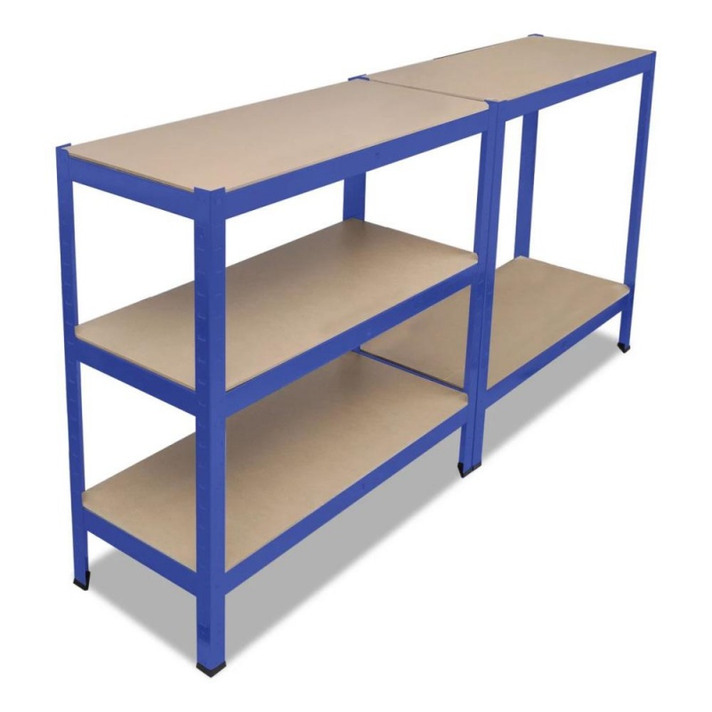 Vidaxl Storage Shelf Blue