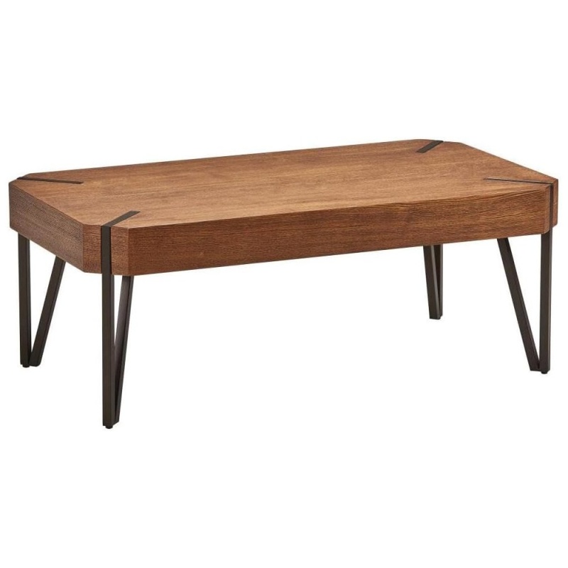 Hamburg Contemporary MDF/Metal Coffee Table