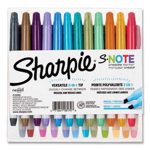 Chisel Tip Low-Odor Dry-Erase Markers with Erasers, Broad Chisel Tip,  Assorted Colors, 48/Pack