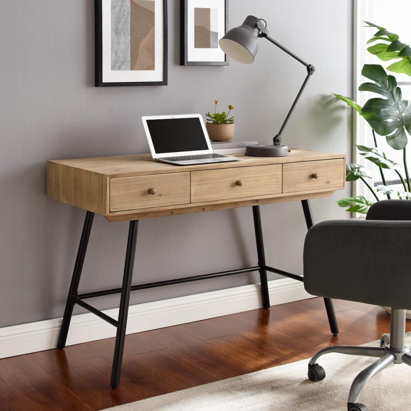 Carina Desk Black