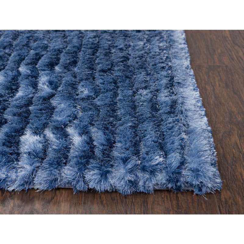 Eclipse Blue 7'6"X9'6" Tufted Rug