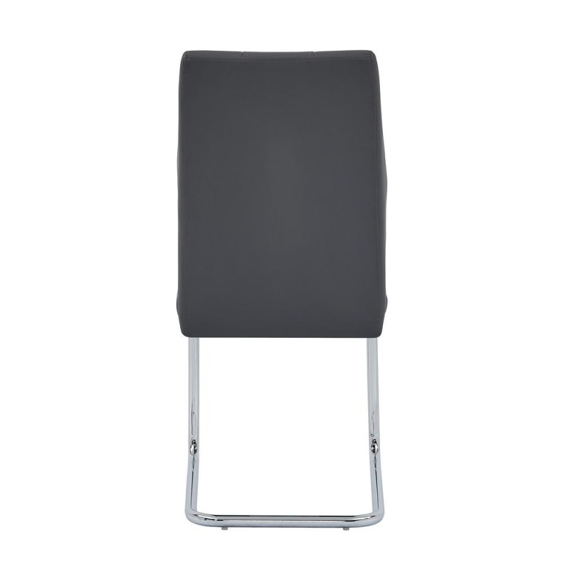 Gudmund 2-Piece Modern Dining Chairs In Gray