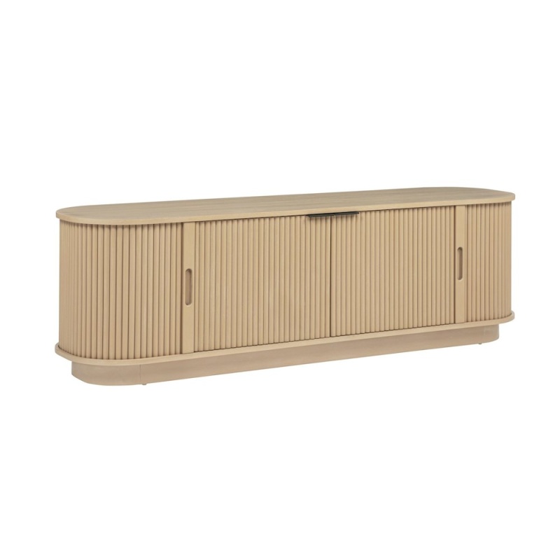 Halcrest 70" Mid-Century Fluted TV Stand
