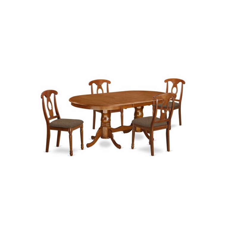 5 Pc Dining Room Set-Dining Table And 4 Dinette Chairs
