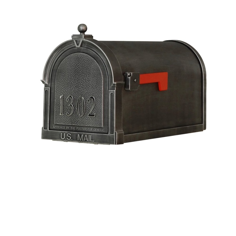 Berkshire Curbside Mailbox With Front Numbers