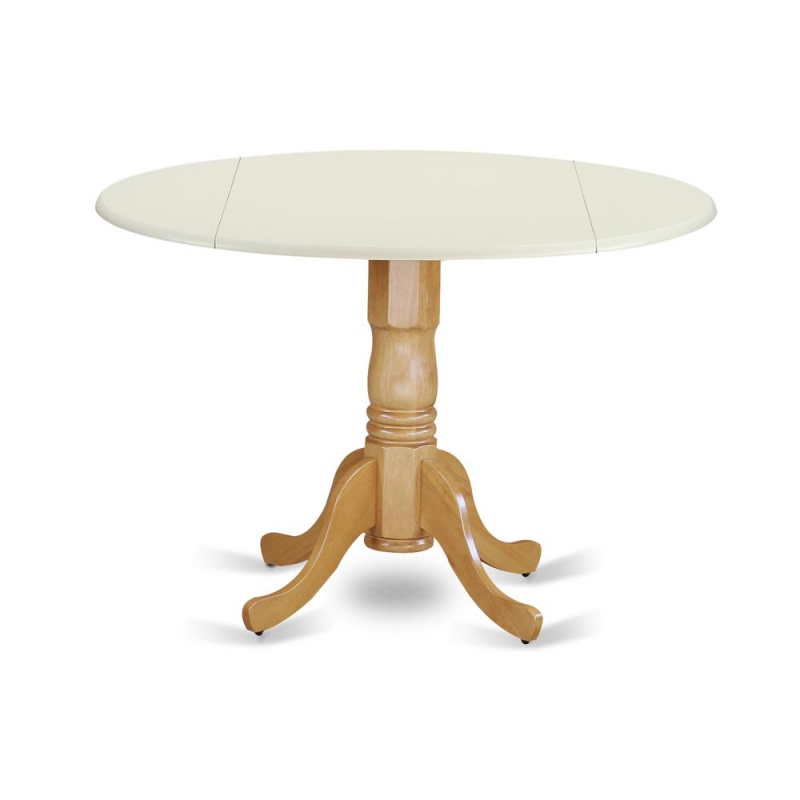 Dining Table Linen White & Oak, Dlt-Lok-Tp
