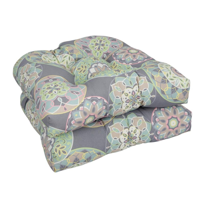 19-Inch U-Shaped Dining Chair Cushions (Set Of 2) 93184-2Ch-Od-106