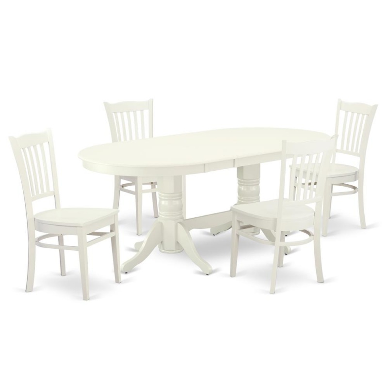 Dining Room Set Linen White