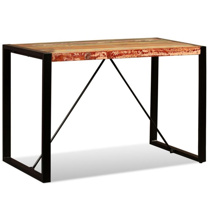 Vidaxl Dining Table Solid Reclaimed Wood 47.2"