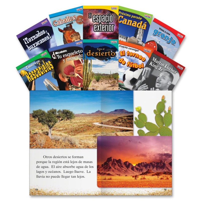 Shell Education Tfk 2Nd-Grade Spanish 10-Book Set 2 Printed Book - Book - Grade 2 - Spanish