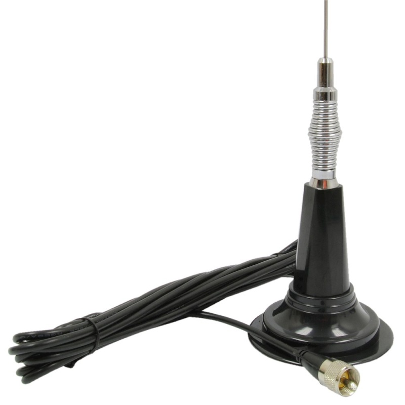 36In Magnet Mount Cb Antenna Kit Mobile Base-Loaded Cb Radio Antenna With
