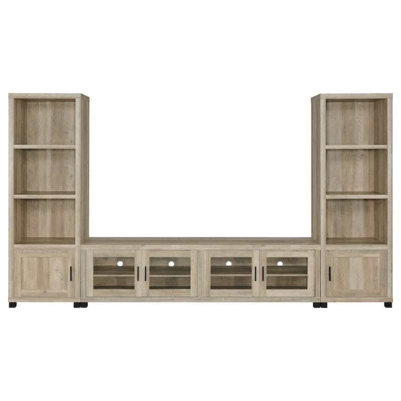 Sachin 3-Piece 79" TV Entertainment Center