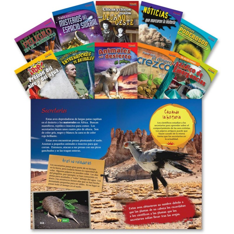 Shell Education Tfk Challenging 10Book Spanish Set 2 Printed Book - Book - Grade 5 - Spanish