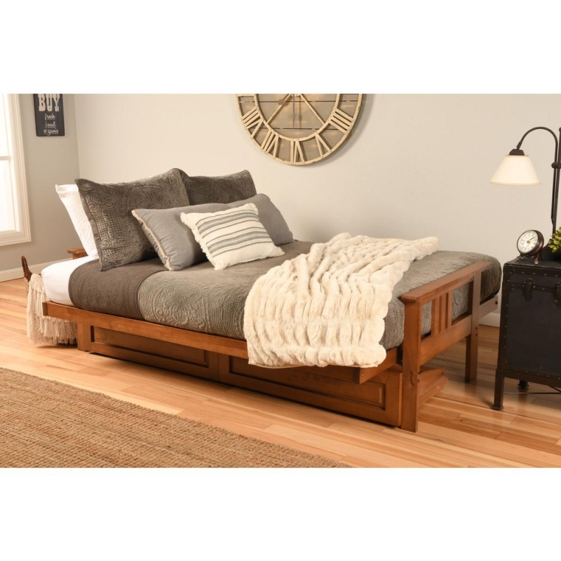 Monterey Frame-Barbados Finish-Parma Gray Mattress