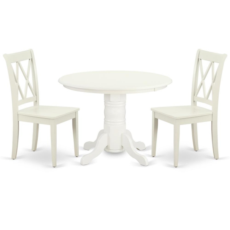 Dining Room Set Linen White, Shcl3-Lwh-w