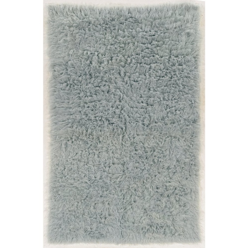 New Flokati 1400Gram Lightgrey 8X10, Rug