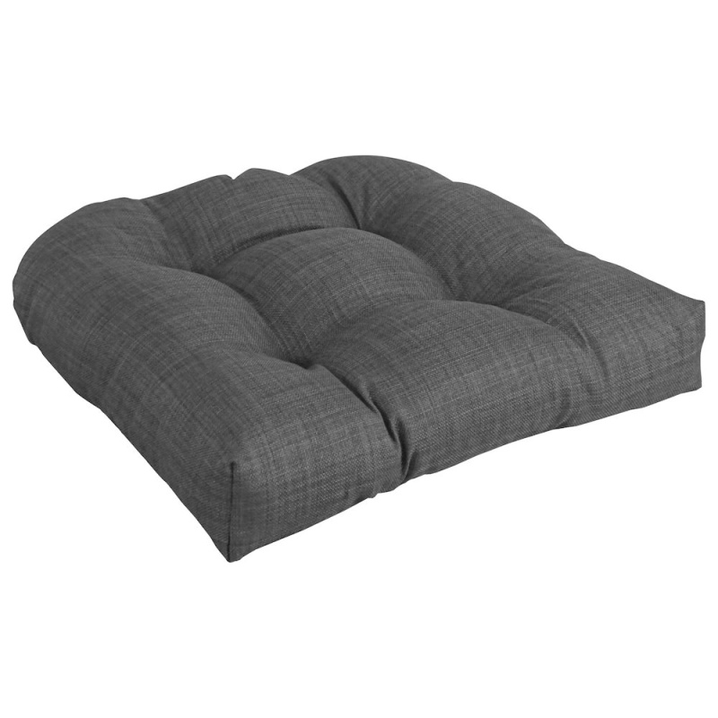 19-Inch U-Shaped Tufted Dining Chair Cushion