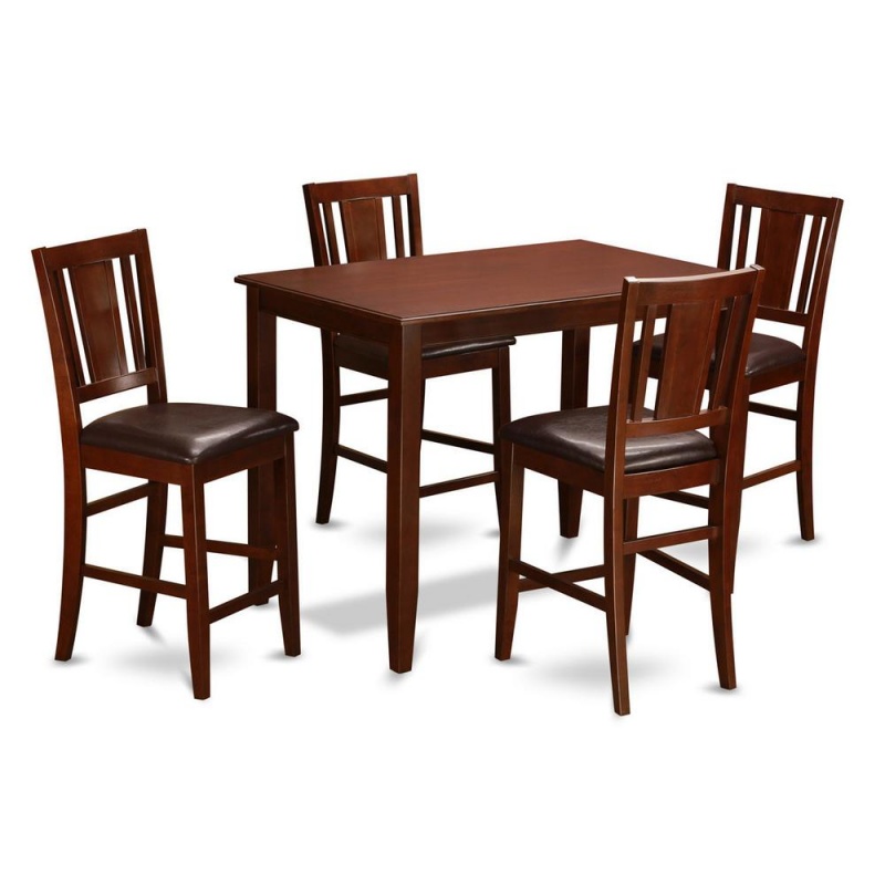 5 Pc Counter Height Table Set Counter Height Table And 4 Stools