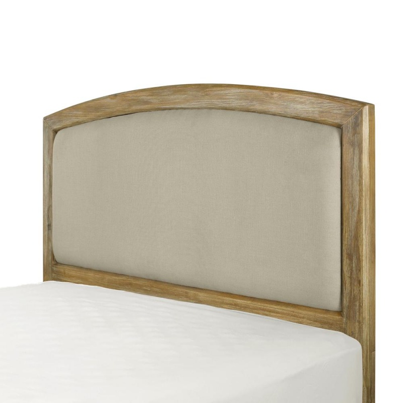 Cambria Full/Queen Headboard Weathered Pine/Creme
