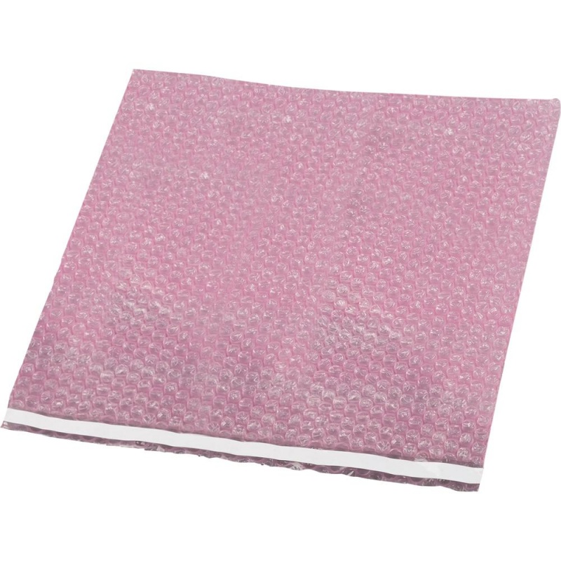 Sparco Anti-Static Bubble Bag - 29" Width X 29" Length - Pink - 50/Carton - Electronic Equipment, Tool, Accessories, Small Parts