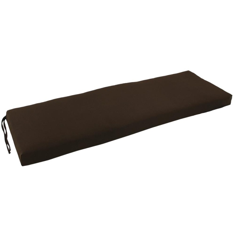 54-Inch By 19-Inch Solid Twill Bench Cushion 954X19-Tw-Ch