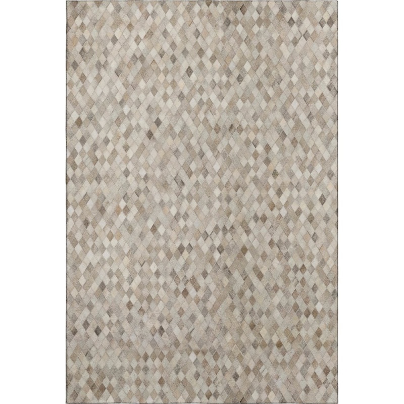 Luxury Washable Indoor/Outdoor Bozeman Gray 5' X 7'6" Rug