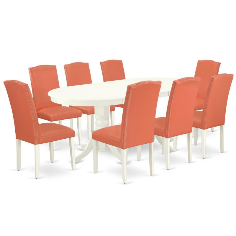 Dining Room Set Linen White
