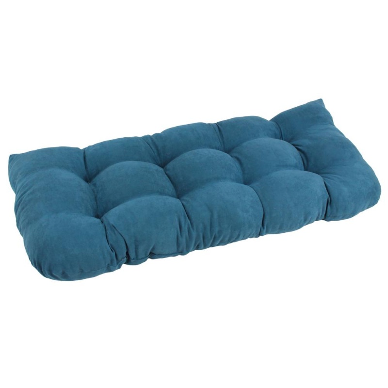 42-Inch By 19-Inch U-Shaped Microsuede Tufted Settee/Bench Cushion