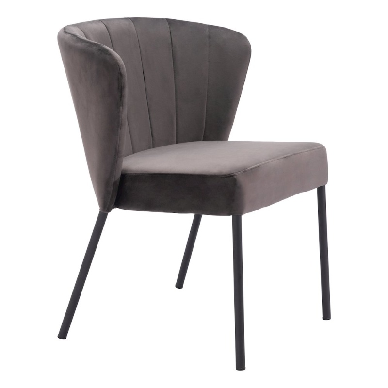 Aimee Dining Chair (Set of 2) Gray