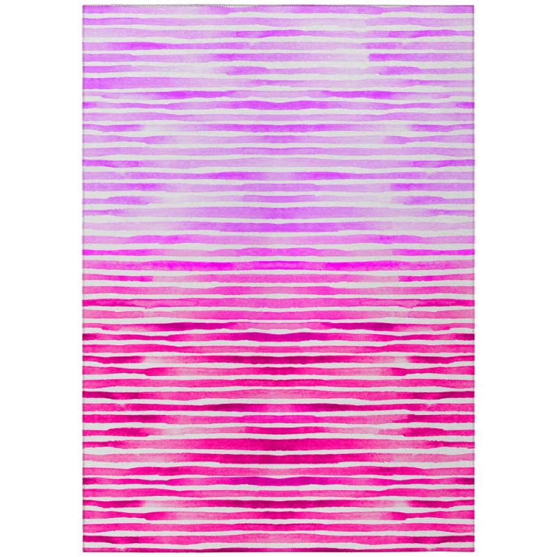 Indoor/Outdoor Surfside Pink Washable 10' x 14' Rug
