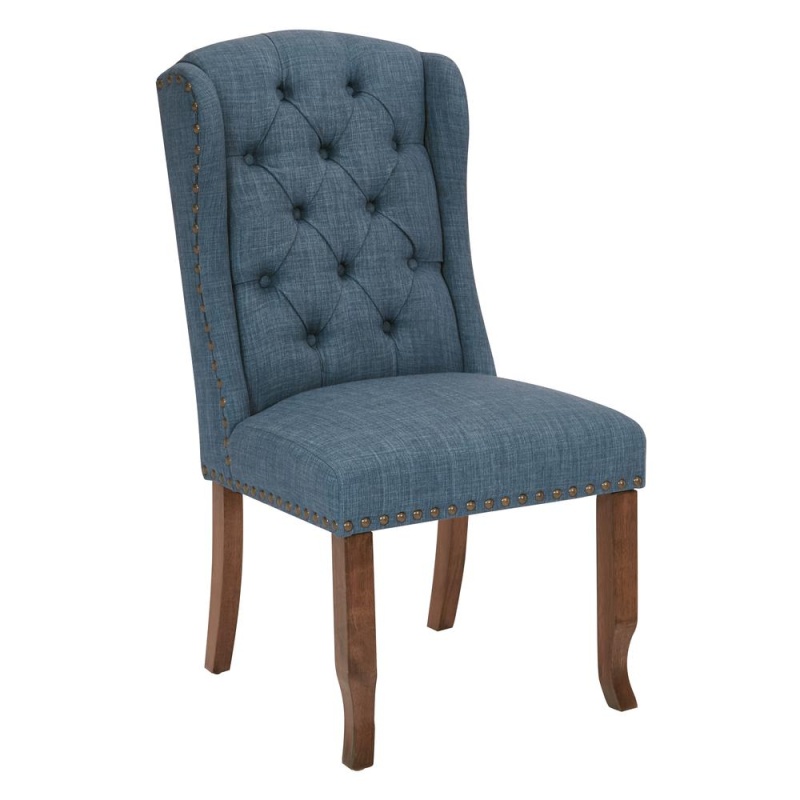 Jessica Tufted Wing Dining Chair