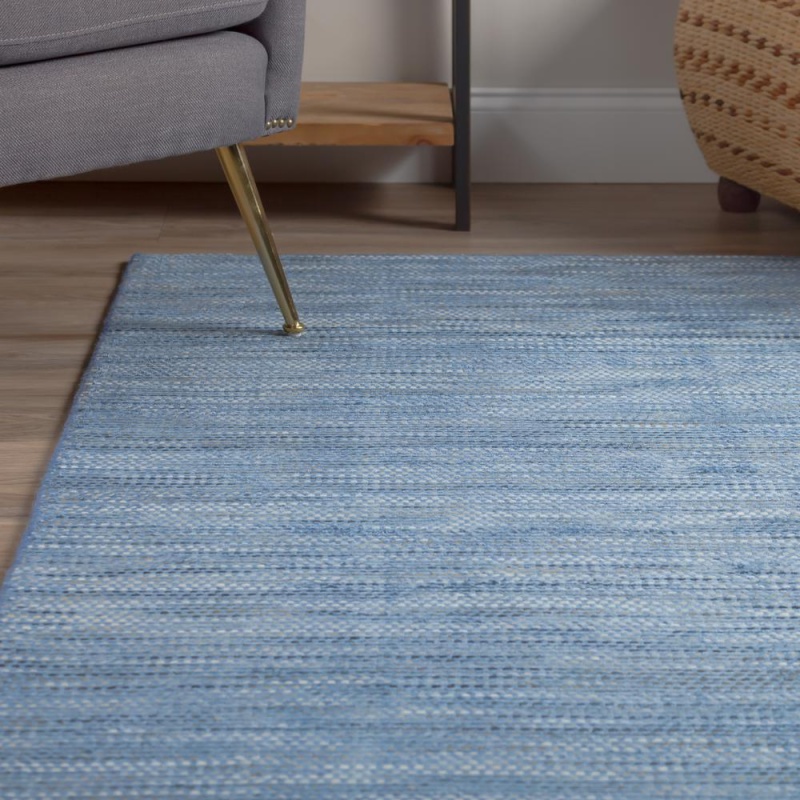Zion Zn1 Blue 10' X 10' Square Rug