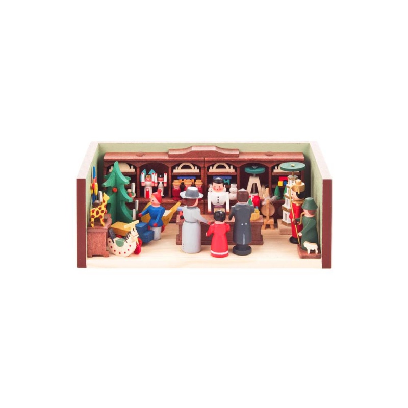 Dregeno Mini Room - Toy Store - 1.5"H X 4.25"W X 2.5"d