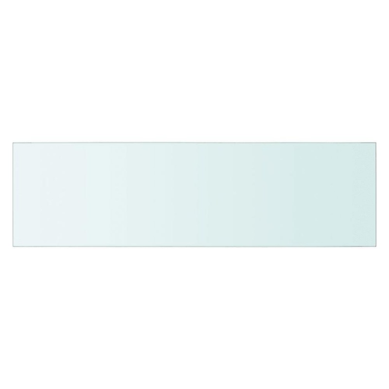 Vidaxl Shelf Panel Glass Clear 27.6"X7.9"