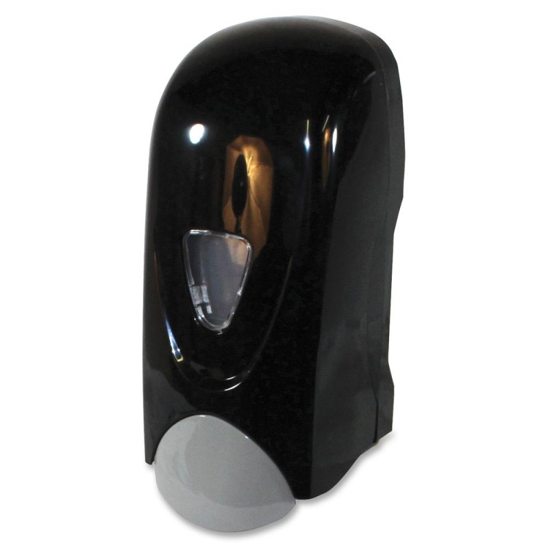 Genuine Joe 1000 Ml Foam Soap Dispenser - Manual - 1.06 Quart Capacity - Black, Gray - 12 / Carton