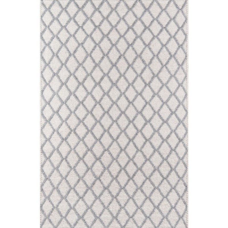 Contemporary Runner Area Rug, Natural, 2'3" X 8' Runner