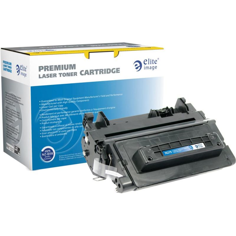 Elite Image Remanufactured Toner Cartridge - Alternative For Hp 90A (Ce390a) - Black - Laser - Extended Yield - 18000 Pages - 1 Each